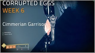 All Corrupted Eggs  Ascendant Challenge quotCimmerian Garrisonquot  Destiny 2 Forsaken [upl. by Asira513]