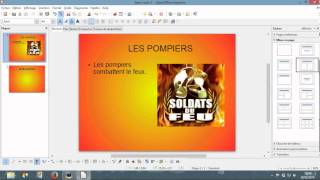 TUTO Comment faire un diaporama avec libre office fr [upl. by Avram]