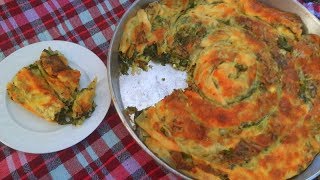 El açması ıspanaklı börek [upl. by Vivl]