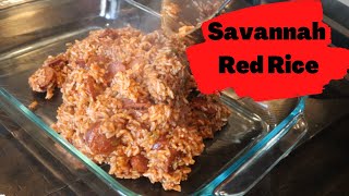 How to make Savannah Red Rice  Easy Red Rice Recipe  Low Country Red Rice  Classic Savannah Dish [upl. by Pepe]