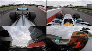 ONBOARD Lapping the Historic Goodwood Circuit in W08 👊 [upl. by Elleiad]