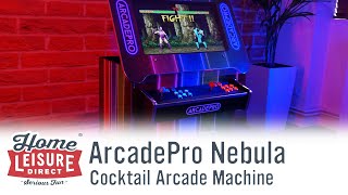 ArcadePro Nebula Cocktail Multi Game Arcade Machine [upl. by Amhser]