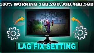 HOW TO FIX LAG IN FREE FIRE  LAG FIX SETTINGS  2GB  3GB  4GB RAM  FREE FIRE PROBLEM SOLVE [upl. by Philip]