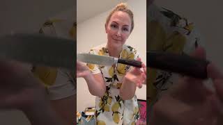 PAUDIN Kitchen Knife Unboxing  Review CHEF STEPHANIE [upl. by Nels]