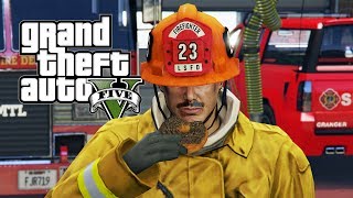 GTA 5 MOD POMPIERE  LSRD 2 LIVE [upl. by Veejar]