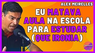 Alex Meirelles Cabulava Aula na Escola Para Estudar [upl. by Ellenwahs]