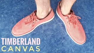 Timberland summer Canvas shoes Unboxing Gateway Pier Casual Oxford [upl. by Garner]