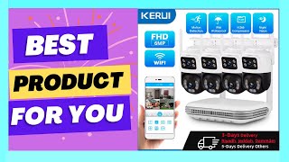 KERUI 6MP Full HD 8CH Wireless NVR Security WIFI IP [upl. by Arul654]