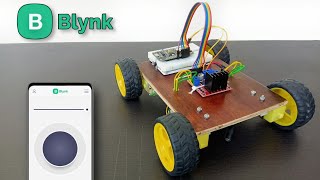 How to make a wifi controlled car using Nodemcu ESP8266 and NEW Blynk App  Techie Lagan [upl. by Lehteb981]