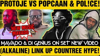 Alkalines Linkup With Countree Hype Mavado amp Di Genius On SET Plus Popcaan And Protoje amp P0lce [upl. by Worthy334]