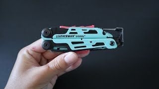 Leatherman Signal OutdoorSurvival Multitool Review  A Unique Leatherman Tool [upl. by Orestes660]