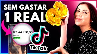 Como Vender no TikTok SEM GASTAR 1 REAL PASSO A PASSO [upl. by Sinaj]