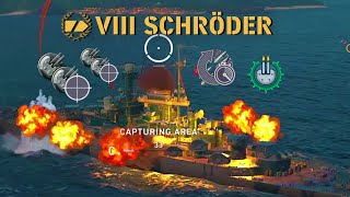 Admiral Schröder Secondary Challenge  World of Warships Legends [upl. by Acira264]