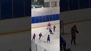 icehockey hockey ice sugarland score toedrag nhl sports youthsports goals bardown ccm [upl. by Reiser]