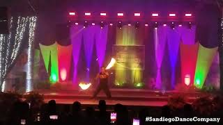 FIRE DANCE by the Sandiego Dance Company at Santa Fe Bantayan Island Fiesta Celebration 2024 [upl. by Oinota]