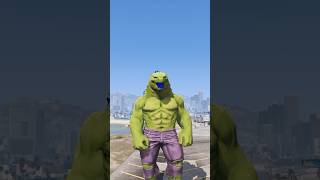 GTA 5 SUPERHEROS VS MONSTER👹 [upl. by Anoyk]