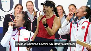 AMERICAN OLYMPIC TENNIS Mean Nasty amp Disrespectful Culture Cry More [upl. by Harrod]