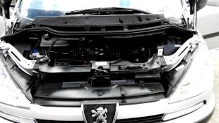 Peugeot 807 22 HDi doors  mirrors fuction engine sound [upl. by Fagan]