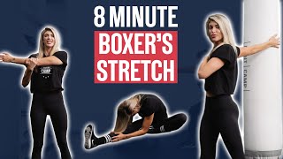 STRETCHING ROUTINE FOR BOXING AT HOME  FAST 5 MINUTE COOL DOWN [upl. by Gowon577]