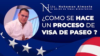 Como se hace un proceso de visa de paseo [upl. by Yerffoej18]