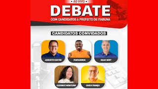 TVI  DEBATE ELEITORAL 2024  ITABUNABA [upl. by Solenne]