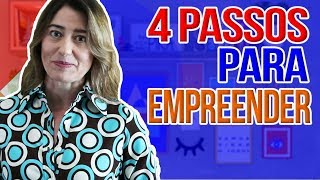 💙 4 PASSOS do EMPREENDEDORISMO Como começar a empreender  Salada Corporativa [upl. by Nosirrag]