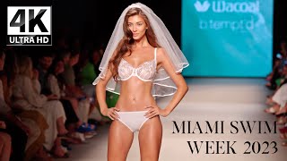 CURVE Collective Lingerie Fashion Show  Dual Angle Ultra 4K  Miami Swim Week 2023 [upl. by Aufmann]