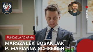 Marszałek Bosak idzie szlakiem p Marianny Schreiber [upl. by Idelia]