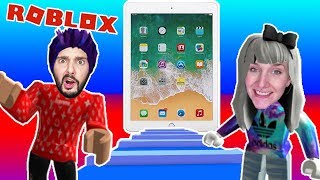 Roblox AUS IPAD ENTKOMMENIN APPS GEFANGEN Kaan amp Nina schaffen die ganze Obby Escape iPad Deutsch [upl. by Htomit]