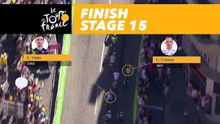 Froome vs Yates  Stage 15  Tour de France 2017 [upl. by Ozzy]