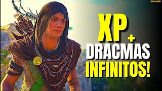 AC Odyssey Glitch 999999 XP e DRACMAS Infinitos em 2022 [upl. by Saeger]