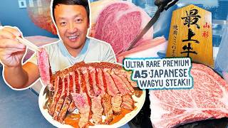 ULTRA RARE Japanese A5 Wagyu PREMIUM Steak amp ULTIMATE Local BBQ Hidden Gem in Tokyo [upl. by Samoht39]