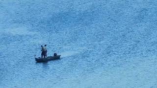 Boaters at Philpott Lake Patrick County Virginia 9 November 2024 [upl. by Odrawde861]