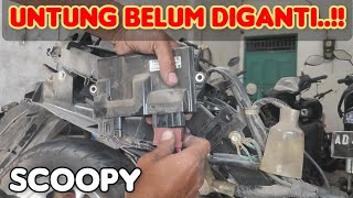 Scoopy gak bisa staterdivonis sensor ckp ternyata sepele [upl. by Neuburger886]