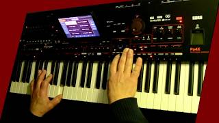 Cherish K amp t G Intrumental Cover on Korg Pa4X  by Aldo Piancone [upl. by Tezil]