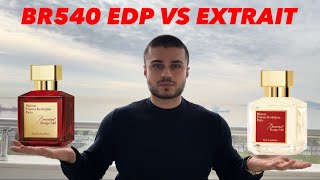 MFK BACCARAT ROUGE 540 EDP vs EXTRAİT İnceleme [upl. by Naid]