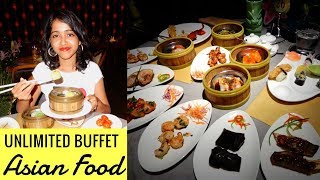 Unlimited Buffet Asian Food  Japanese Cuisine  Mumbai Food [upl. by Ymiaj]