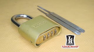 apertura rápida con bypass candado Masterlock 175 [upl. by Fredericka727]