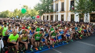 Carrera Popular Sevilla10 Parque Maria Luisa [upl. by Icyac]