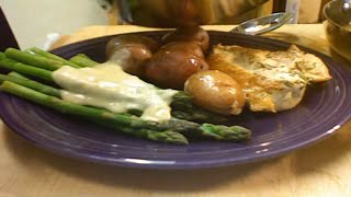 Chicken With Beurre Blanc and Asparagus with Michaels Home Cooking [upl. by Shani]