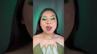 princesa TIANA 🐸 makeup [upl. by Ahselef]