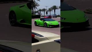 Huracan Evo Spyder at The Palm Dubai [upl. by Vola742]