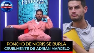 Poncho de Nigris se burla cruelmente de Adrián Marcelo Tú no puedes tener hijos ponchodenigris [upl. by Pears655]