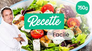 Recette facile  la salade César  750g [upl. by Erline198]