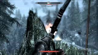 Skyrim V  Killing the Hagraven [upl. by Gillead]