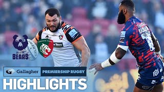 Bristol Bears v Leicester Tigers  HIGHLIGHTS  Close Game at Ashton Gate  Premiership 202122 [upl. by Ary932]