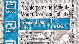 Stemetil MD tablet  Prochlorperazine Maleate Mouth Dissolving Tablets  Stemetil md tablet [upl. by Mirabel]