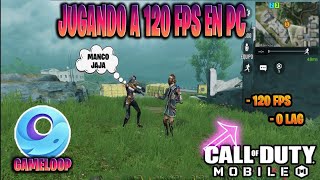 CALL OF DUTY MOBILE EN PC  ASI SE VE EN PC A 120 FPS 😉  EMULADOR OFICIAL [upl. by Aikem]