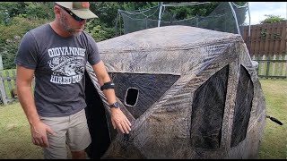 REVIEW  Amazons 1 Best Seller 3Person Hunting Blind [upl. by Dorrehs]