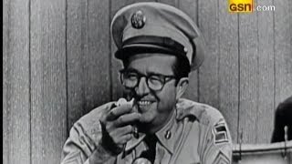 Whats My Line  Phil Silvers Nov 13 1955 [upl. by Yngiram]